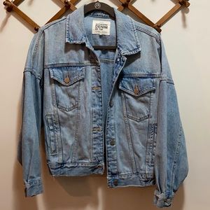Zara oversized denim jacket